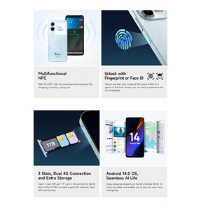 Fossibot S2 Mới Đến Mở Khóa 4G Điện Thoại Thông Minh Toàn Cầu Phiên Bản 8GB + 256GB Android 13 Mở Khóa LTE Di Động Điện Thoại Thông Minh - Product Image 6