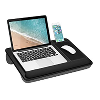 Support pour ordinateur portable multi-angles pliable noir pour lit - Offre spéciale