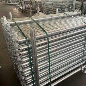 Échafaudage métallique modulaire Ringlock type 300 France Plettac Altrad – Planche d'échafaudage large avec rosette, fabrication usine - Product Image 5
