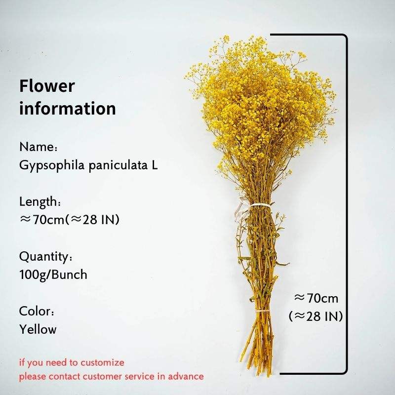 Amarillo (cantidad: 100 g/paquete) es de 28 pulgadas de largo