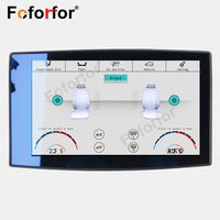 Panneau d'air conditionné pour Audi A8 2005-2011 Écran de contrôle du climatiseur avec bouton de volume