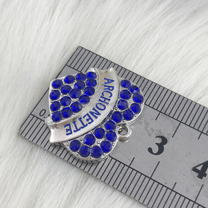 Charmes de sororité de luxe pour collier Bracelet Zeta Phi Beta Finer 1920 lettres grecques ZPB trois couleurs pendentifs breloque <span class=keywords><strong>en</strong></span> forme de coeur - Product Image 3