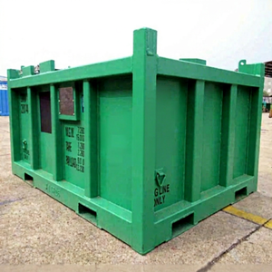 DNV - Certified Offshore Aluminum <b>Basket</b> Container (5.6mx5.6mx10ft) - Mud Skip Tank, CSC Certified - Product Image 1