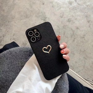 Custodia per telefono in pelle con motivo a cuore d'<span class=keywords><strong>oro</strong></span> di lusso per <span class=keywords><strong>iPhone</strong></span> 16 Pro Max 15 14 13 12 <span class=keywords><strong>11</strong></span> moda donna e ragazza <span class=keywords><strong>Cover</strong></span> per telefono - Product Image 4