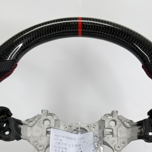 Volante de Cuero y Fibra de Carbono Real para <span class=keywords><strong>Toyota</strong></span> 86 <span class=keywords><strong>Gt86</strong></span> y Subaru Brz, Venta al por Mayor y al Detal - Product Image 3