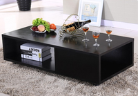 Ensemble de meuble TV et table basse noir Offre Spéciale Nouveau design