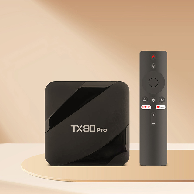 Newest TX80 Pro Android 15 Allwinner H313 Quad Core With Voice Remote 12k Set Top Box Tx20 Pro