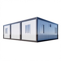DXH Usine Personnalisée 10ft 15ft 20ft Construction de Bureaux Hôtel Appartement Vivre Amovible Paquet Plat Conteneur Maison Préfabriquée