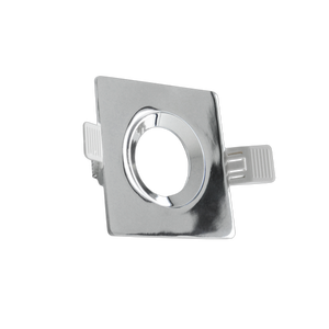 <b>Adjustable</b> Recessed Aluminum Support For Gu10 Mr16 <b>Lamps</b> Chrome Finish Century - Product Image 1