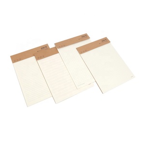 School Daily Use Glue Binding 24 Pcs Packed Kraft <strong>Paper</strong> Cover Exercise <strong>Notebook</strong> with Lined <strong>Grid</strong> Pages - Product Image 4