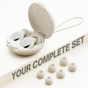 Bouchons d'oreilles réutilisables ultra-confortables et anti-bruit pour le sommeil, 4 embouts, bouchons d'oreilles silencieux - Product Image 6