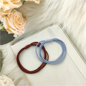 Personnalisation d'usine en gros bricolage personnalisé couleur élastique bandeau coréen bandeau élastique - Product Image 5