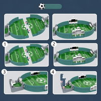 Mini Baby-foot de Table, Jeu de Football de Bureau Interactif, Jouets de Sport pour Enfants et Adultes, Idéal pour les Fêtes en Famille