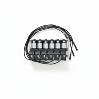 Control Remoto Inalámbrico de Metal con 6 Palancas para Grúas Industriales, Fuente de Alimentación de 12V/24V, Carcasa de Material Compuesto Metal-Plástico