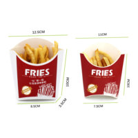 Vente en gros Boîte en papier alimentaire pliable biodégradable de qualité alimentaire Conteneur d'emballage Boîte à frites