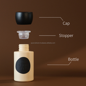 Eric 4oz 8oz làm mát không khí Nước hoa thủy tinh khuếch tán chai 150ml thủy tinh màu Đen hương thơm dầu sậy khuếch tán chai với hộp - Product Image 3