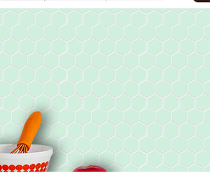 Carreaux de sol hexagonaux mats 200*230 pour <span class=keywords><strong>toilettes</strong></span>, restaurant, maternelle, balcon, carreaux muraux décoratifs en porcelaine - Product Image 4