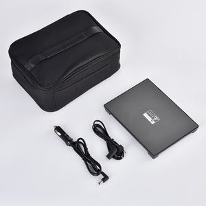 فرن شخصي صغير محمول 12 فولت 24 فولت 110 فولت فرن شخصي محمول للتسخين بالمايكروويف صندوق غداء كهربائي للمنزل والسيارة والشاحنة - Product Image 2