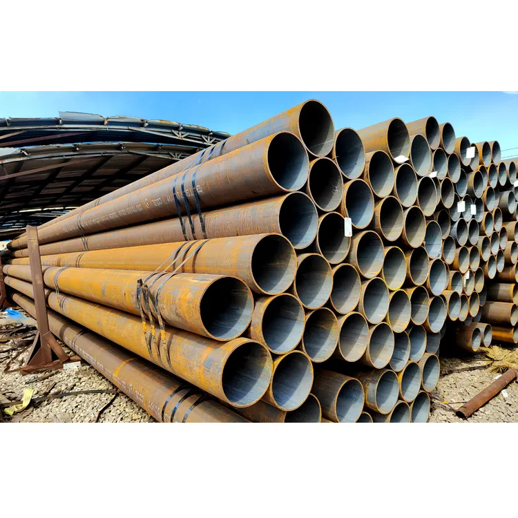 Astm Q235b Black Round Tube Seamless Carbon Steel Pipe second hand steel pipe for sale