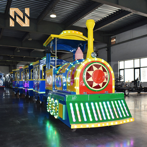 <span class=keywords><strong>Tren</strong></span> Eléctrico sin Rieles de 24 Asientos para Familias, para Parques de Atracciones, Centros Comerciales y Rutas Turísticas - Product Image 6