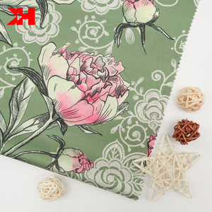 2021 새로운 디자인 사용자 정의 실크 새틴 재고 새틴 꽃 인쇄 패브릭 - Product Image 3