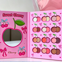 Palette de fards à paupières fraise et cerise en gros – Cosmétiques mignons – Vente en gros de fards à paupières