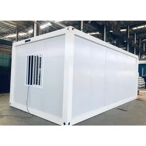 Wholesale Low Price Container House Mobile Office Homes Well Designed Light Steel Prefab Houses 40FT Container House for Sale