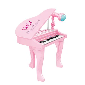 Mainan Keyboard Piano anak, produk baru mainan alat musik pendidikan Piano dengan mikrofon untuk anak-anak