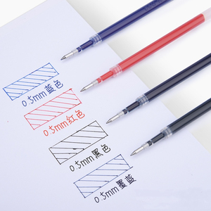 Deli EQ10420 EQ10430 einziehbarer neutraler Stift 0,5mm schwarz blau Farbe schreiben Schul büro Briefpapier - Product Image 5