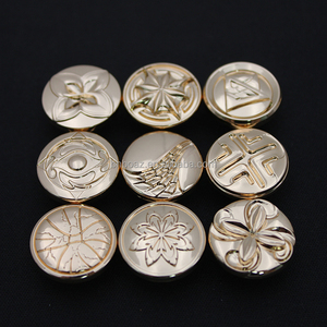 Nút Nhà Máy OEM ODM Cổ Điển Emboss Khắc Logo Thiết Kế Tùy Chỉnh Denim Nút Quần Jean Nút Và Đinh Tán Cho Quần Áo - Product Image 4