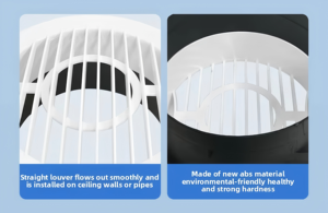 Wholesale Hvac <strong>Ventilation</strong> Abs Ceiling <strong>Wall</strong> Fresh Air Cowl Vents Air Outlet Vent Cover Round <strong>Exhaust</strong> Plastic Disc Valve - Product Image 5