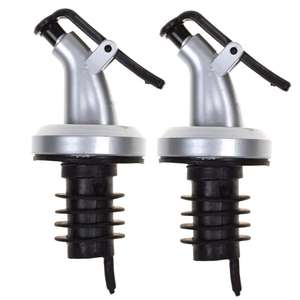 Finitura cromata di Plastica Beccuccio Versatore per Olio Liquore Bottiglie di Vino - Product Image 1