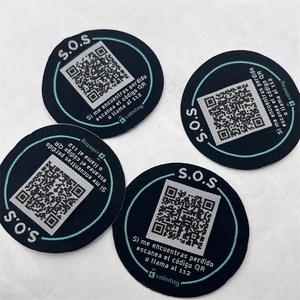Etiqueta de Cuello Tejida Personalizada para Prendas, Etiqueta de Nombre NFC de Satén de Algodón Orgánico para Ropa - Product Image 5