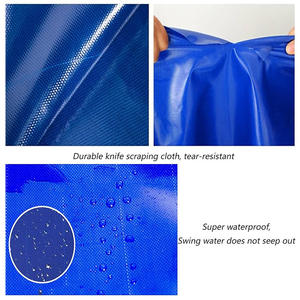 Rideau industriel enduit en <span class=keywords><strong>PVC</strong></span> de couverture du camion 900gsm avec antistatique et occultant pour le transport - Product Image 5