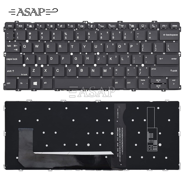Replacement Keyboard for  EliteBook X360 1020 G2 1030 G2 1030 G3 1030 G4 HSN-I04C Series Laptop HSN-I04C 904507-001