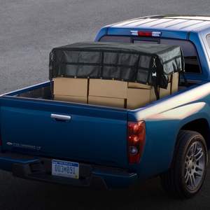 पिकअप ट्रक बिस्तर कट-टू-आकार मोल्डिंग प्रसंस्करण सेवा के लिए ईटेक्स भारी शुल्क एंटी- यूव पॉलिएस्टर जाल कपड़े कार्गो नेट - Product Image 4