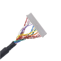 Abordable Usine Vente Chaude Personnalisé Haute Performance Lvds Câble Faisceau Électrique Pour Écran Numérique/Ordinateur/Tv