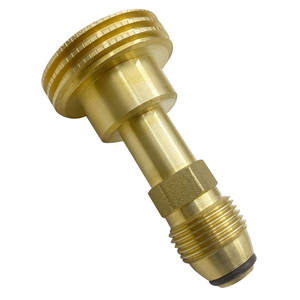 Adaptateur de gaz <span class=keywords><strong>propane</strong></span> POL à embout mâle QCC 1-3/4 pouces pour conversion de réservoir de cylindre - Product Image 4