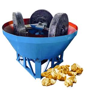 Fabrik preis Wet Pan Mill Golds chleif maschine zum Verkauf in Südafrika - Product Image 1