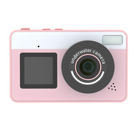 Kamera Video Digital Kecil Tahan Air Portabel untuk Bawah Air, Kamera Selam Tahan Air 1080p untuk Luar Ruangan