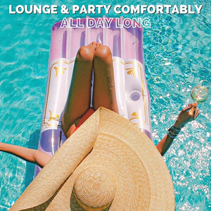 Inflatable nổi hàng nước hồ bơi nệm có thể gập lại nước ngủ giường - Product Image 2