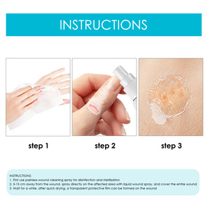 Liquid Bandage <b>Spray</b>, 30ML, <b>Waterproof</b> & Breathable, Outdoor Skin Barrier Protection - Product Image 6