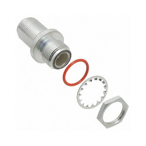 Composants électroniques de marque 000-<span class=keywords><strong>91100</strong></span> Connecteur coaxial droit Adaptateurs RF vers N 50 Ohms <span class=keywords><strong>91100</strong></span> Montage sur panneau - Product Image 1