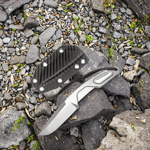 Cuchillo de Supervivencia Portátil Integrado de Grado Industrial de Alta Calidad, Superventas, para Caza al Aire Libre, Mango de Acero 7cr13, Alta Dureza - Product Image 2