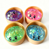 Nouveaux jouets géants anti-stress : Boîte mystère géante de dumplings créatifs, jouet créatif, dumpling en maltose avec cuiseur vapeur