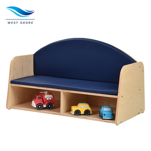 Sofá Clásico con Almacenamiento, Sofá Suave para Bebés y Niños Pequeños, Silla para Guardería, Preescolar, Aula, Rincón de Lectura - Product Image 2