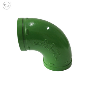 High Pressure 90 Degree Ductile Iron Clamp <strong>Pipe</strong> <strong>Fitting</strong> Elbow Easy To Install For Fire Fighting System - Product Image 4