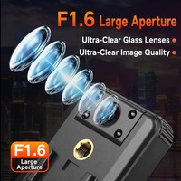 Mini caméra corporelle à commande vocale IA 1080P, enregistreur vidéo et audio portable, batterie 11H, clip magnétique, 128G 256GB, grand angle 180°