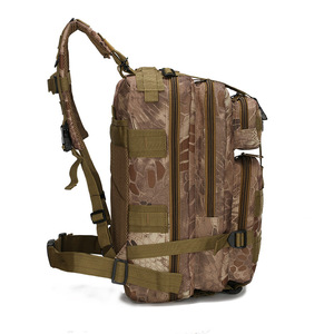 30L Deportes al aire libre Senderismo Bolsa táctica Impermeable Oxford Camuflaje Entusiasta 3P Mochila Fábrica Venta al por mayor Poliéster - Product Image 4