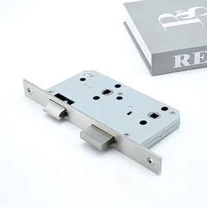 Serrure <span class=keywords><strong>de</strong></span> porte coupe-feu CE durable en acier inoxydable 304 pour salle <span class=keywords><strong>de</strong></span> bain, à clé, avec deux goupilles, modèle DIROCK 78ZWC, résistance au feu 240 min - Product Image 3